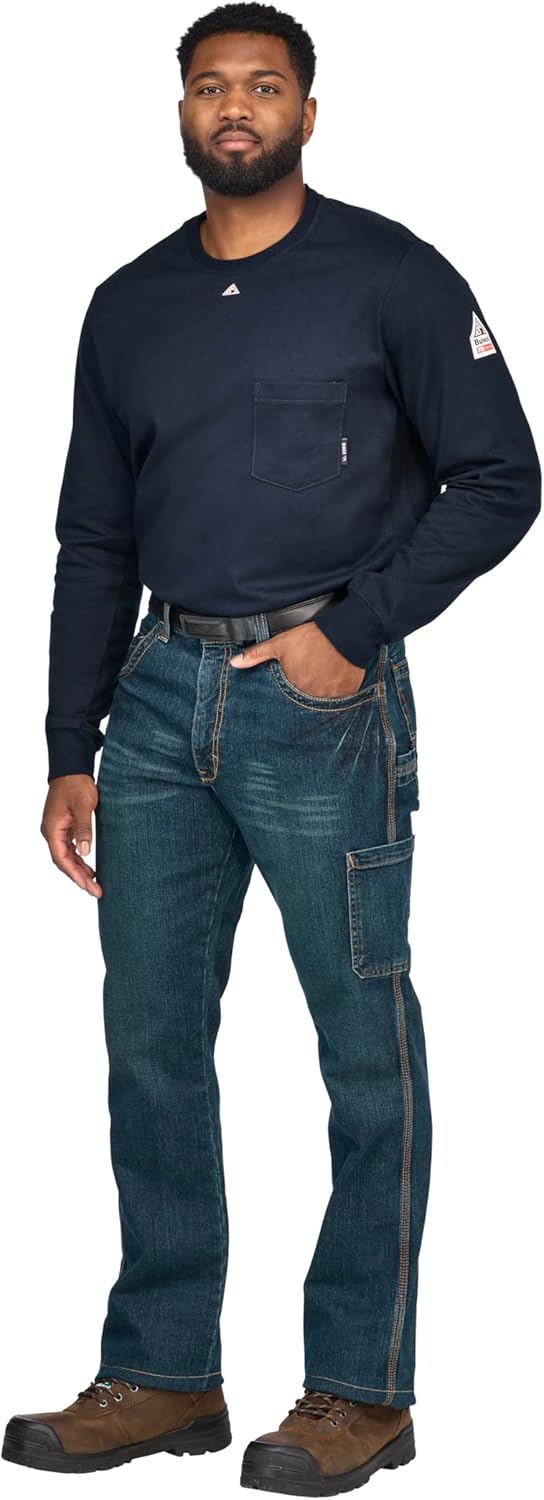 Bulwark Men's Long Sleeve T-Shirt-Excel FR