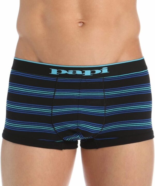 Papi Men's Stylish Brazilian Solid and Print Trunks (3-Pack ...