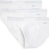 2(X)IST mens Cotton Stretch Sliq Brief 3-pack