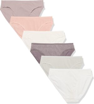 Amazon Essentials Women’s Cotton High Leg Brief Underwear (A…