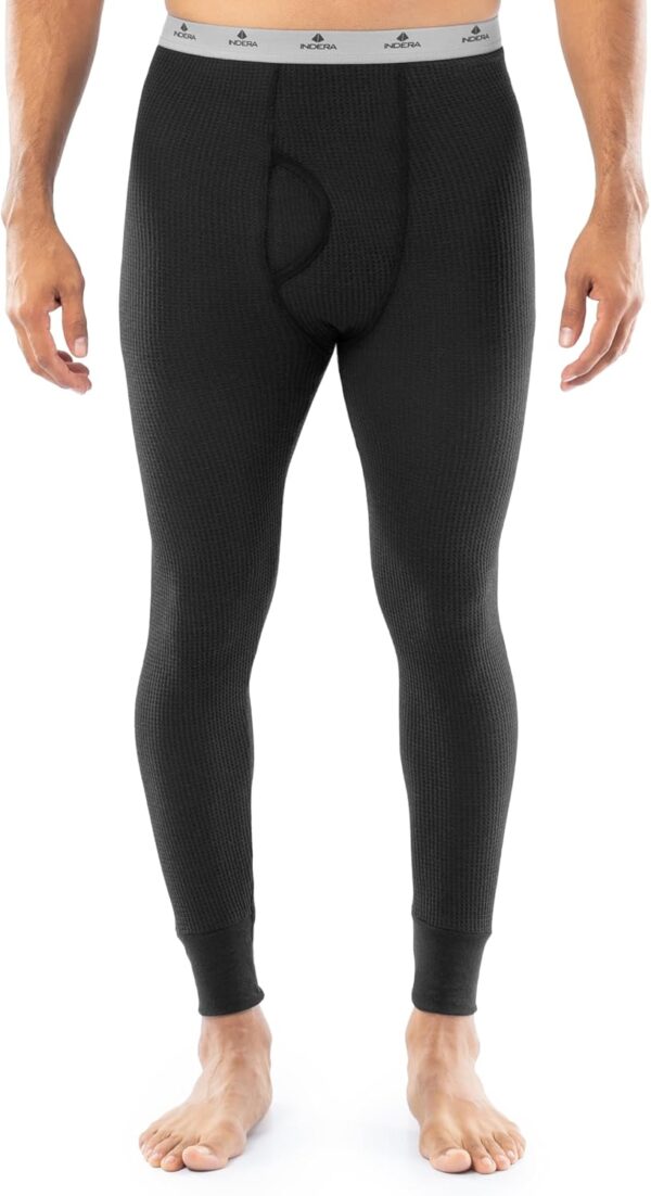 Indera Men's Traditional Waffle Thermal Long Johns Underwear
