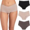 Maidenform Women's Modern Full Coverage Boys'hort 3 Pack