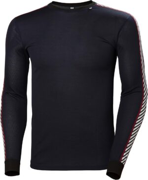 Helly Hansen Men’s Lifa Stripe Crew Lightweight Breathable M…