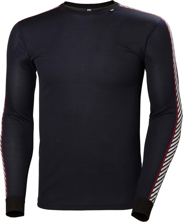 Helly Hansen Men's Lifa Stripe Crew Lightweight Breathable M...