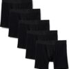 Amazon Essentials Men's Cotton Jersey Boxer Shorts Underwear...