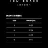 Ted Baker Men's 4 Pack Cotton Stretch Boxer Briefs