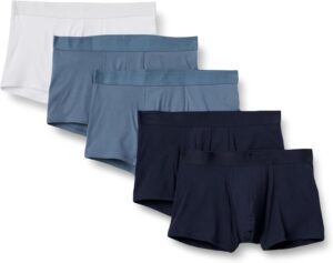 Amazon Essentials Men’s Cotton Jersey Boxer Shorts Underwear…