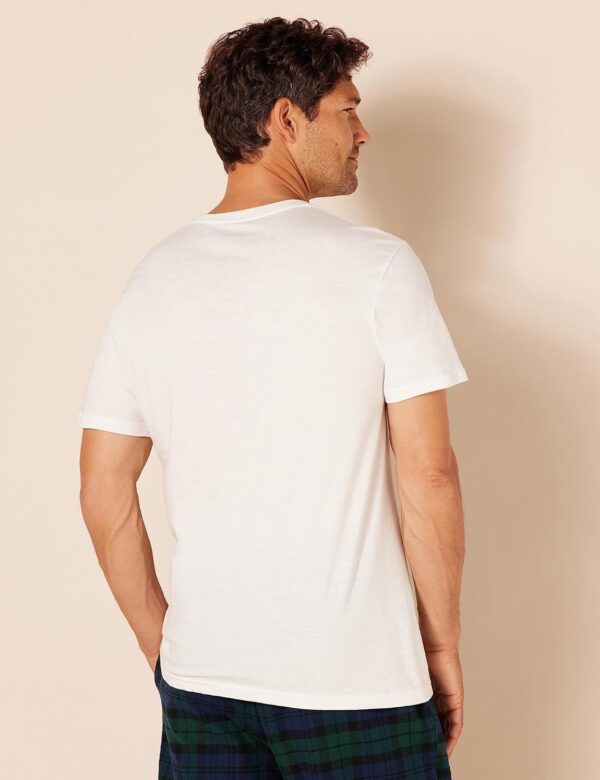 Amazon Essentials Men's Cotton Crew Neck T-Shirts, Versatile...