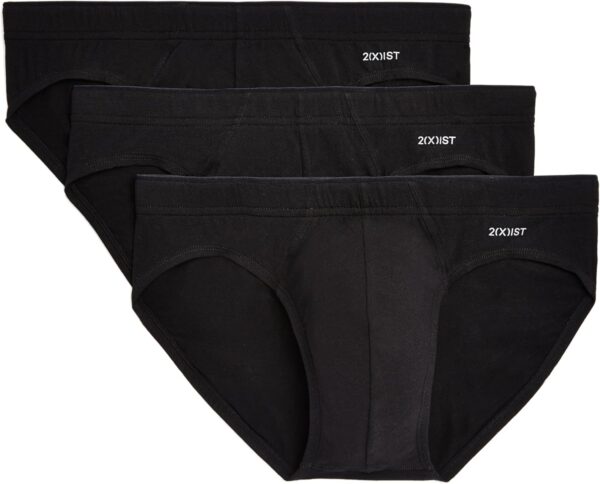 2(X)IST mens Cotton Stretch Sliq Brief 3-pack