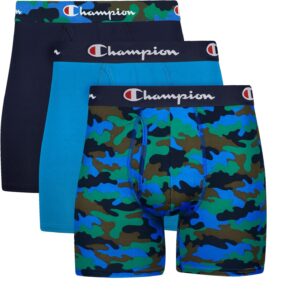 Champion Men’s Underwear Boxer Briefs, Total Support Pouch, …