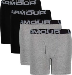 Under Armour boys Charged Stretch Boxer Jock, Lightweight & …